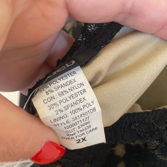 NWT Deb Lace Halter Dress - Picture 7 of 7